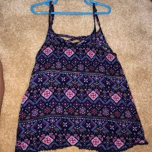 tank top with criss cross back